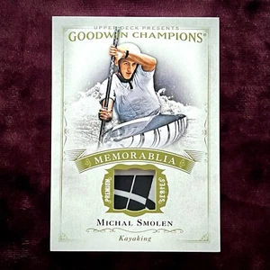 Michael Stolen UD Goodwin Champions Premium Series rara toppa etichetta logo RC kayak - Foto 1 di 2