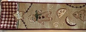 42" Long X 6" Wide Tapestry With Candy Canes, Cinnamon Sticks, & Hearts - Picture 1 of 6