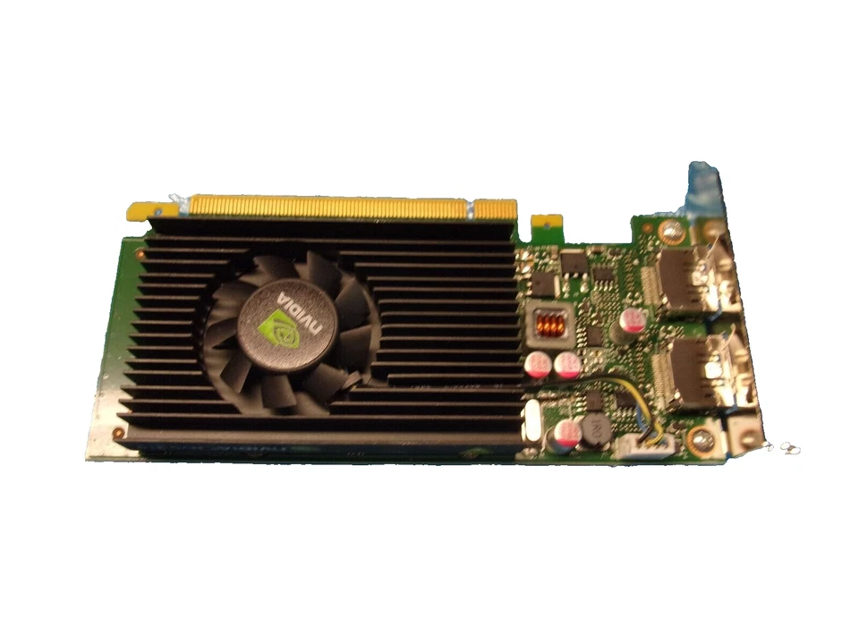 NVidia NVS 310 512MB PCI-e 2x DisplayPort low Profile Graphics Card - Image 1 of 4