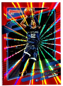2021-22 Panini Donruss Basketball #76 Ja Morant Pink Holo Laser - Picture 1 of 2