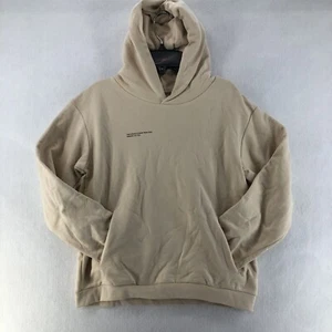 Pangaia Pullover Sweater Pullover Kid Size 11-12 Beige Hooded Cotton Long Sleeve - Picture 1 of 10