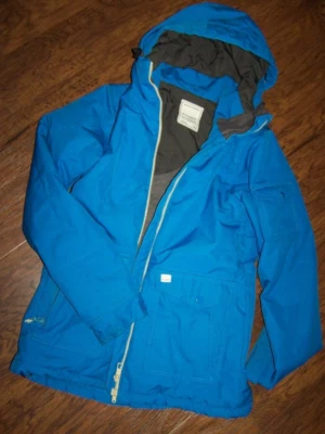 HOLDEN Vented Hooded Snowboarding Ski Jacket Men's M, fits Women's L BLUE - Image 1 of 4