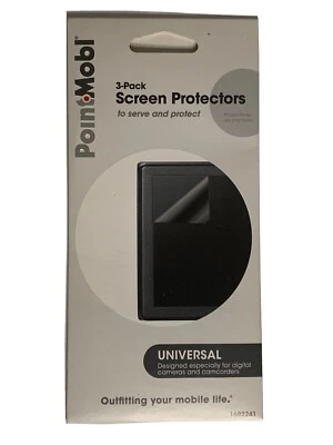Universal Screen Protector for Camera or Camcorder LCD Screens up to 4" (3-Pack) - Image 1 of 3