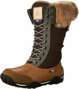 Pajar Women's Genevieve Boots Honey/Dark Brown - Picture 1 of 12