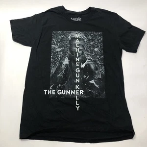 Machine Gun Kelly The Gunner Photo Logo size Medium Black T Shirt MGK Merch Tee - Picture 1 of 8