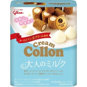 Glico cream Collon biscuit cookie Milk flavor 48g from Japan - Picture 1 of 1
