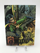1996 DC Comics ROBIN #60 Outburst Firepower Embossed Card Mint Condition