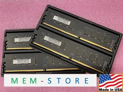 64GB 4x16GB DDR4-2133 UDIMM RAM Memory Compatible w/ Supermicro X10SDV-12C+-TP8F - Image 1 of 4