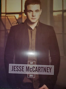 Jesse McCartney VIP 2013 18x24 Autograph Signed Concert Poster Thick Stock Auto - Picture 1 of 2