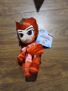 Marvel Comics Plush Scarlet Witch Wanda Maximoff Soft Doll, 8” in Stuffed Toy - Picture 1 of 3