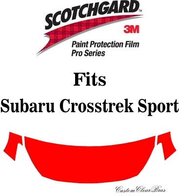 3M Scotchgard Paint Protection Pro Series Fits 2022 2023 Subaru Crosstrek Sport - Image 1 of 3