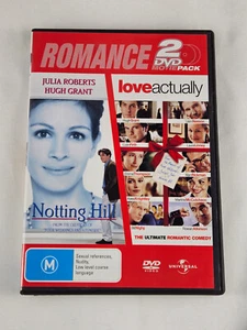 Notting Hill + Love Actually DVD (Region 4) VGC NEW CASE - Picture 1 of 2