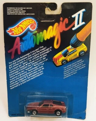 MATTEL HOT WHEELS AUTOMAGIC 2 WIND SPLITTER VINTAGE 1988 NEW IN BOX CRACK UPS - Imagen 1 de 4