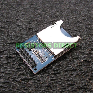 SD Card Reader Module for Arduino UNO 2560 AVR ARM PIC Socket SPI Slot Y17 - Picture 1 of 3