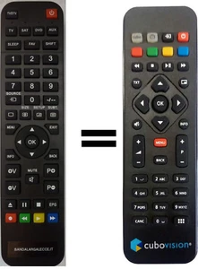 Telecomando gia' programmato per TELECOM CUBOVISION - Foto 1 di 1