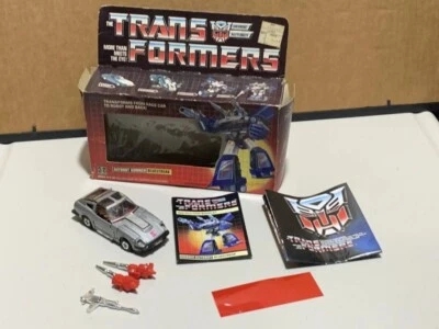 🔥🚨Transformers G1 Bluestreak de colección con caja e inst. 100 % completo usado en excelente estado años 80 Foto 1 de 4