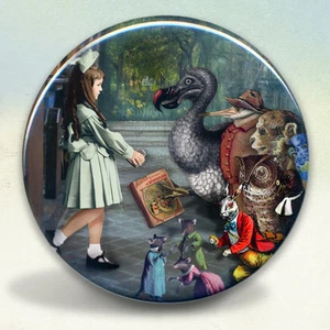 Alice and the Dodo Recruiting Alice Pocket Mirror tartx - Picture 1 of 3