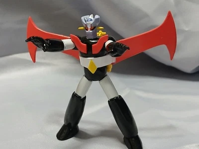 Mazinger Z Mazinkaiser Robot Figure with Parts Black Red White Gold Used - Image 1 of 4