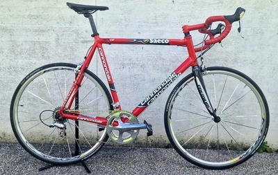 Cannondale Six13 Team Saeco Rennrad - RH 58/OR61 - Shimano Dura-ace 7800 - Bild 1 von 4