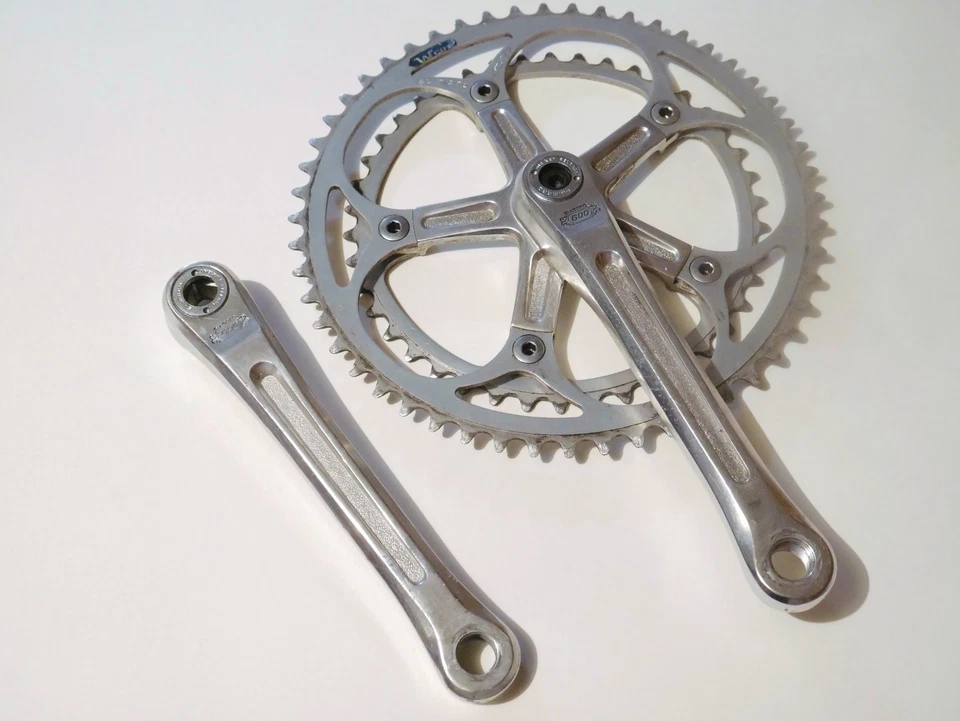 Shimano 600 Arabesque Crankset - 52/42  - 170mm - Very Good Condition / AC1202 - Image 1 of 4