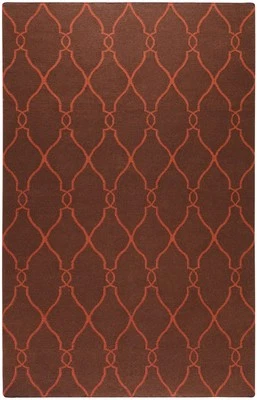 Alfombra 4x6 líneas marrones formas alfombra para todas partes FAL-1010 - abril 3' 6" x 5' 6" Foto 1 de 4