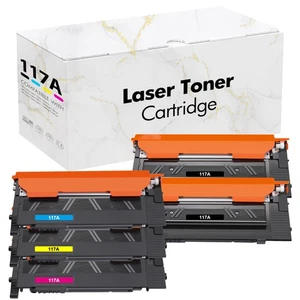 1-5 Toner für HP 117A mit Chip für HP Color Laser MFP 178nwg 179fwg 178nw 179fnw - Bild 1 von 13