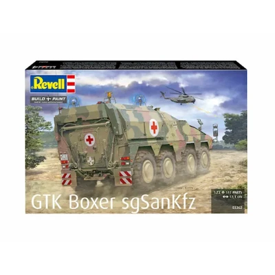 GTK BOXER SQSANKFZ KIT 1:72 Revell Kit Mezzi Militari Modellino Nuovo - Immagine 1 di 3