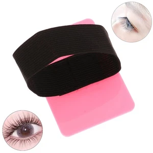 Grafted Eyelash Show Board Eyelash Extension Hand Plate with Wrist Strap - Picture 1 of 11