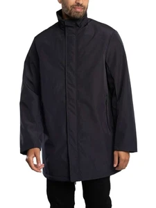 Armani Exchange Herren Trenchcoat mit Box-Logo, Blau - Bild 1 von 8