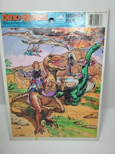 Rompecabezas bandeja marco Dino Riders 1988 TYCO Arnés El poder de los dinosaurios t3 - Imagen 1 de 4