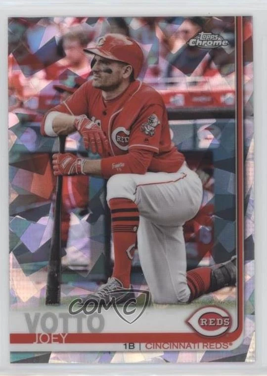 2019 Topps Chrome Sapphire Edition Joey Votto #284 - Image 1 of 2