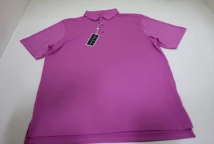 Bobby Jones Performance Collection Polo Mens Size Large Pink 956E New 01306108 - Picture 1 of 5