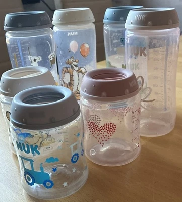 Nuk Flaschen Neu (nur Abgewaschen) und Gebraucht Babyflaschen - Bild 1 von 3