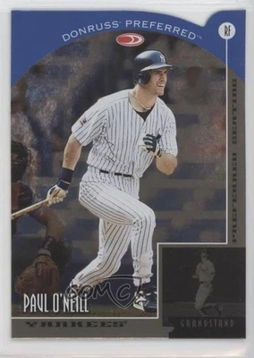 1998 Donruss Preferred Grandstand Die-Cut Preferred Seating Paul O'Neill #92 - Image 1 of 2