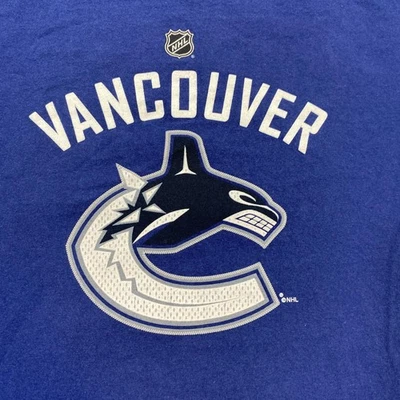 Vancouver Canucks Shirt Mens 2XL Blue NHL Hockey Ryan Kesler 17 Reebok Cotton - Image 1 of 4
