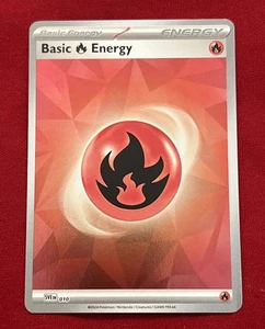 Basic Fire Energy (Cracked Ice Holo) 010 Sve: Scarlet & Violet Energies Holo - Imagen 1 de 9