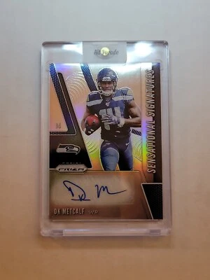 2019 Prizm Football Dk Metcalf Sensational Signatures RC Auto Seahawks 🔥🔥🔥 - Image 1 of 2
