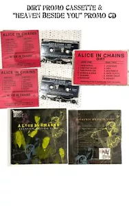 Alice In Chains - Dirt Promo Cassette + Heaven Beside You Promo CD - 1992, 1996 - Picture 1 of 5