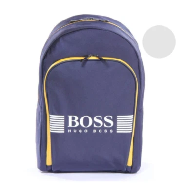 MOCHILA HOMBRE HUGO BOSS PIXEL 100% POLIAMIDA MOCHILA BOLSO AZUL MARINO  Foto 1 de 2