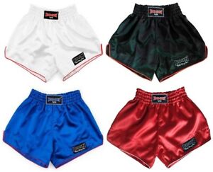 BOON Boxing Shorts Retro Black White S M L XL XXL Muay Thai Free Shipping MMA K1