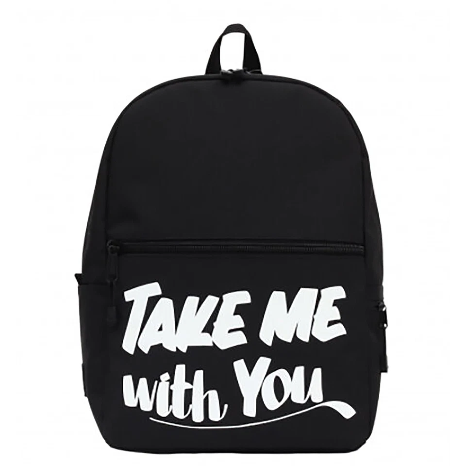 NUEVA Mochila Mojo Life School Bookbag Playdoh O Llévame contigo Negra Multi Foto 1 de 1