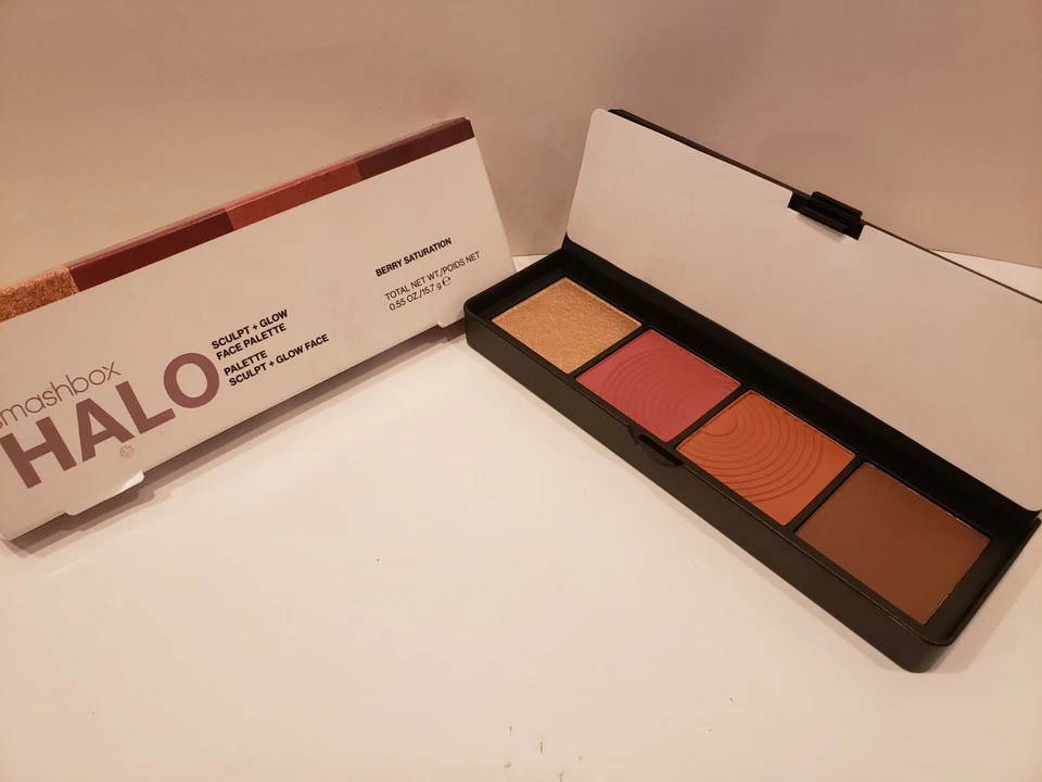 Smashbox - Halo Sculpt + Glow Face Palette - Berry Saturation - 0.55 Oz - NIB - Image 1 of 1