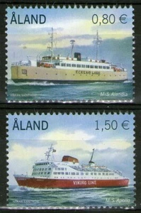 ALAND: Nr.337/338 **, "Schiffe, Fähren" (Note 7€) - Bild 1 von 1