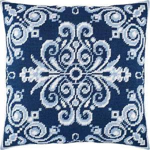 Kit cuscino punta ago/arazzo fai da te ""Teheran"" 16x16 pollici/40x40 cm - Foto 1 di 5