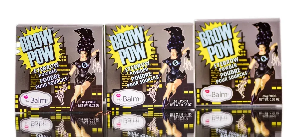 theBalm Brow Pow Eyebrow Powder, 0.03 oz. - Shade:  LIGHT BROWN - BRUN PALE -NEW - Image 1 of 1