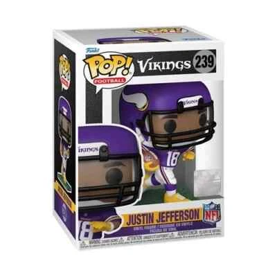 Justin Jefferson Funko Pop! NFL Series 11 Vinyl Figure #239 Minnesota Vikings