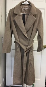 S Deer Women’s Winter Casual Lapel Basic H Shaped Long Coat- Brown- Small - Picture 1 of 5