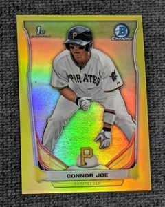 Connor Joe 2014 Bowman Chrome Mini RC Yellow REFRACTOR # 19/25 201 - Bild 1 von 3