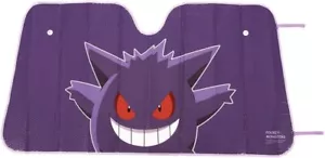 SKATER Pokemon Gengar Car Sunshade Sun Shade Front Window 130x68cm - Picture 1 of 5
