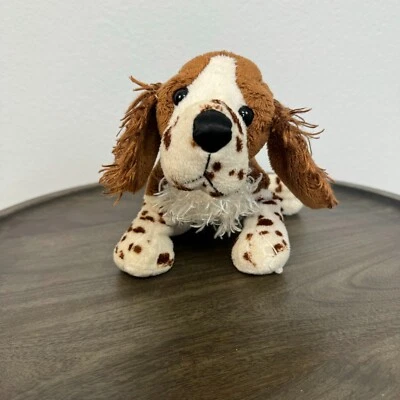 Ganz Webkinz Springer Spaniel Puppy Plush Dog Stuffed Animal Brown No Code - Image 1 of 4